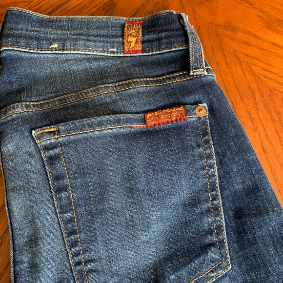 7 For All Mankind The Ankle Skinny Jeans - Picture 2 of 4